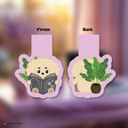 Seventeen Miniteen Reading Magnetic Bookmark