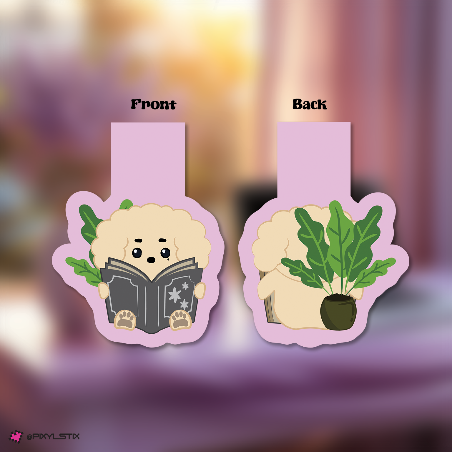 Seventeen Miniteen Reading Magnetic Bookmark