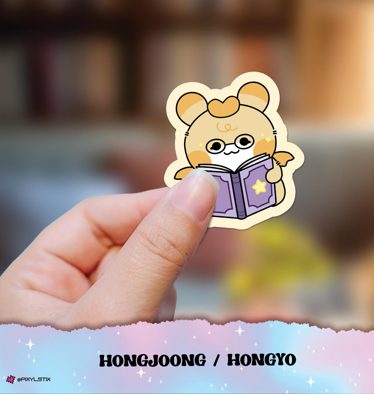 Ateez Mighteez Book Sticker
