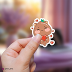 Ateez Aniteez Atiny Heart Sticker