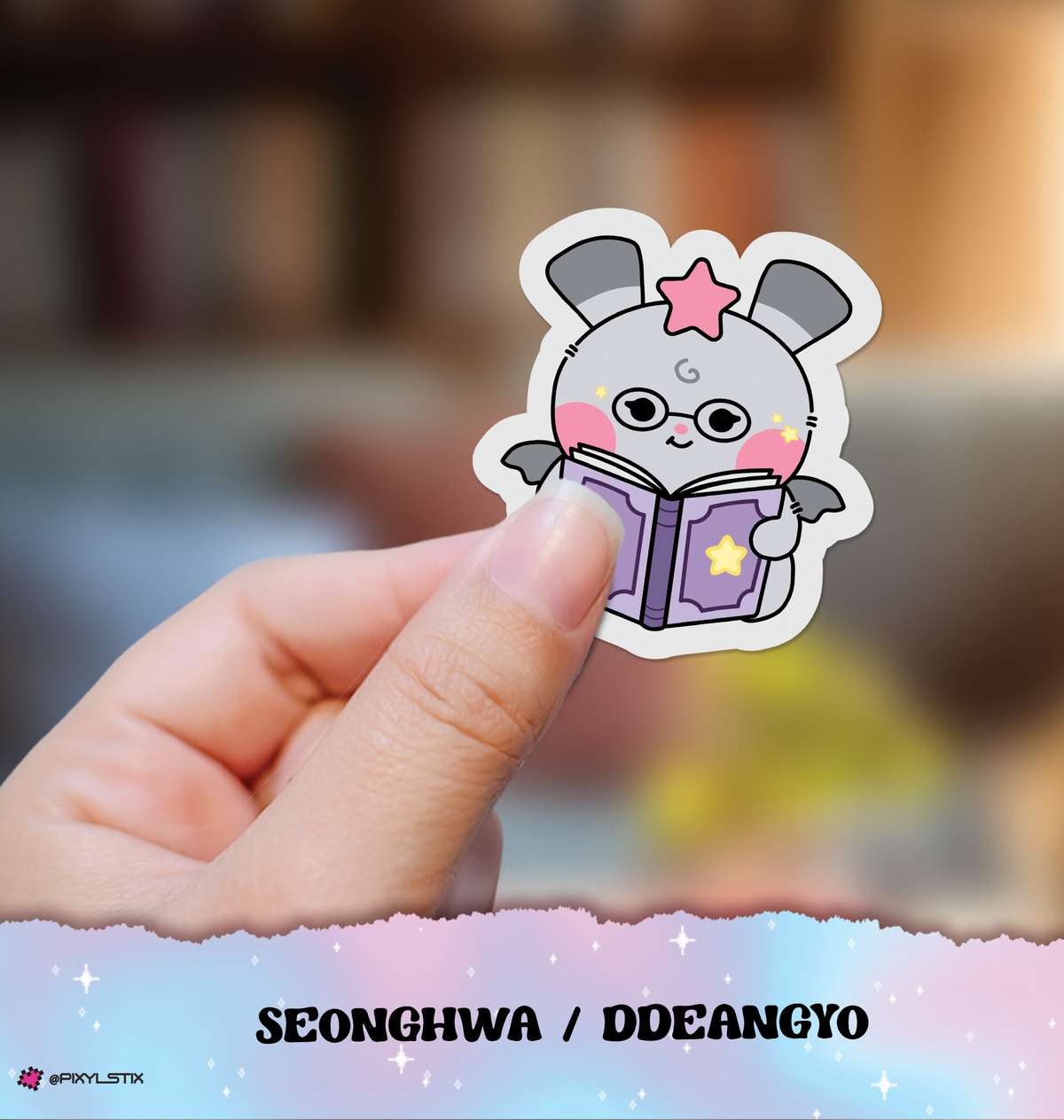 Ateez Mighteez Book Sticker