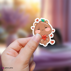 Ateez Aniteez Atiny Heart Sticker