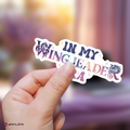 Throne of Glass Manon Blackbeak 'In My Wing Leader Era' Sticker