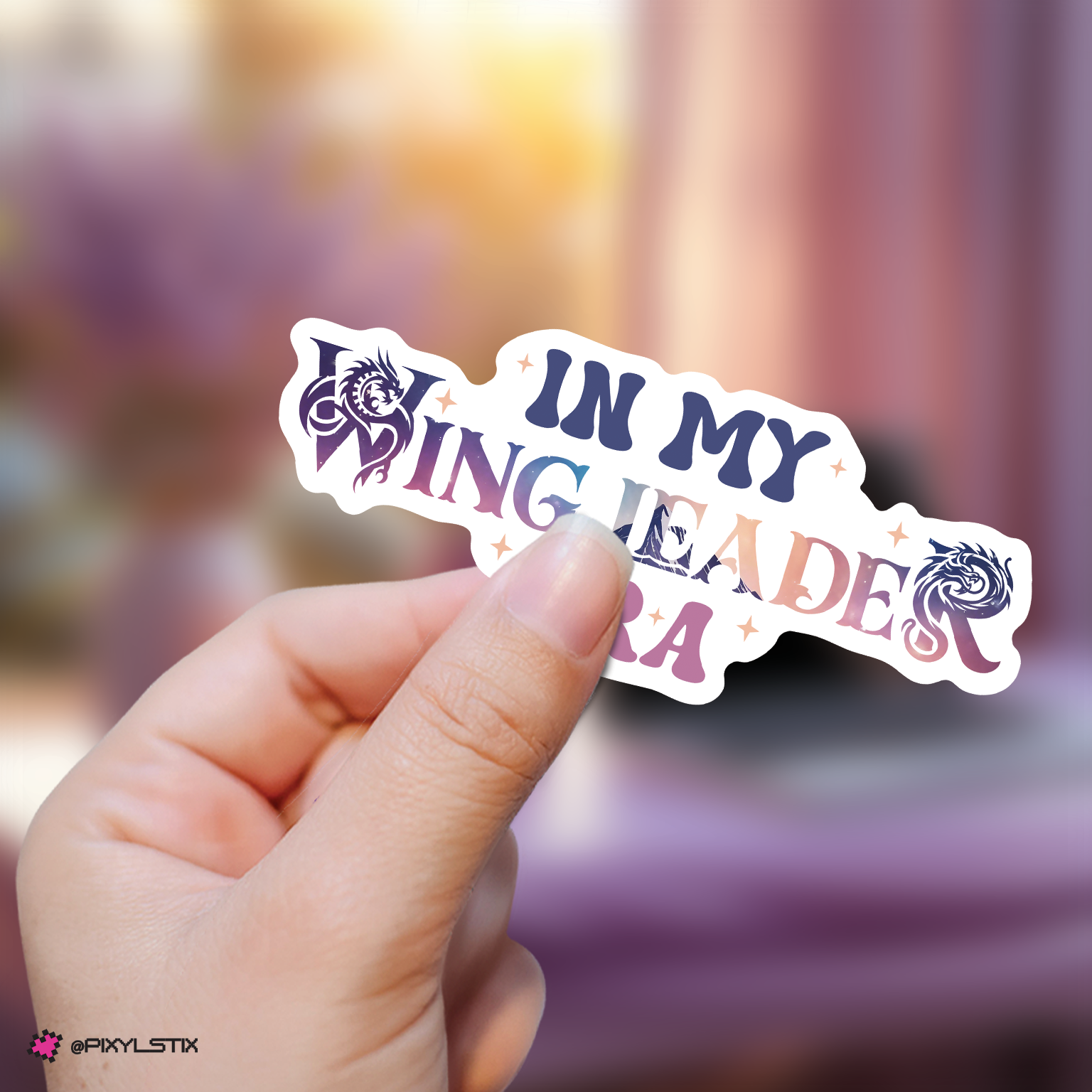 Throne of Glass Manon Blackbeak 'In My Wing Leader Era' Sticker