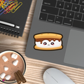 S'mores Marshmallow Chocolate Sticker