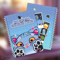 Derpy & Sussie A5 Reusable Sticker Book