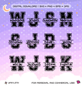 Wannaone Varsity Monogram Vector Files