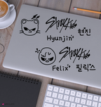 Stray Kids Evil Skzoo Character, Logo, and Name Vinyl Decals