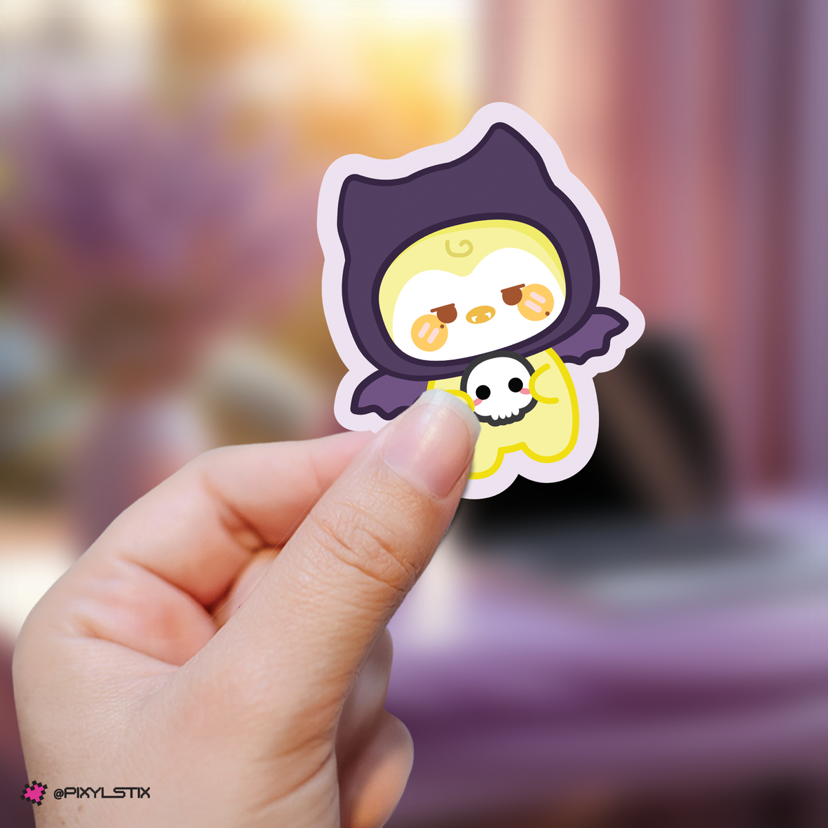 Ateez Mighteez Bat-teez Vinyl Sticker