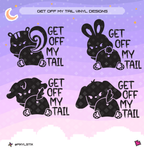 Ateez Aniteez 'Get Off My Tail' Vinyl Decal