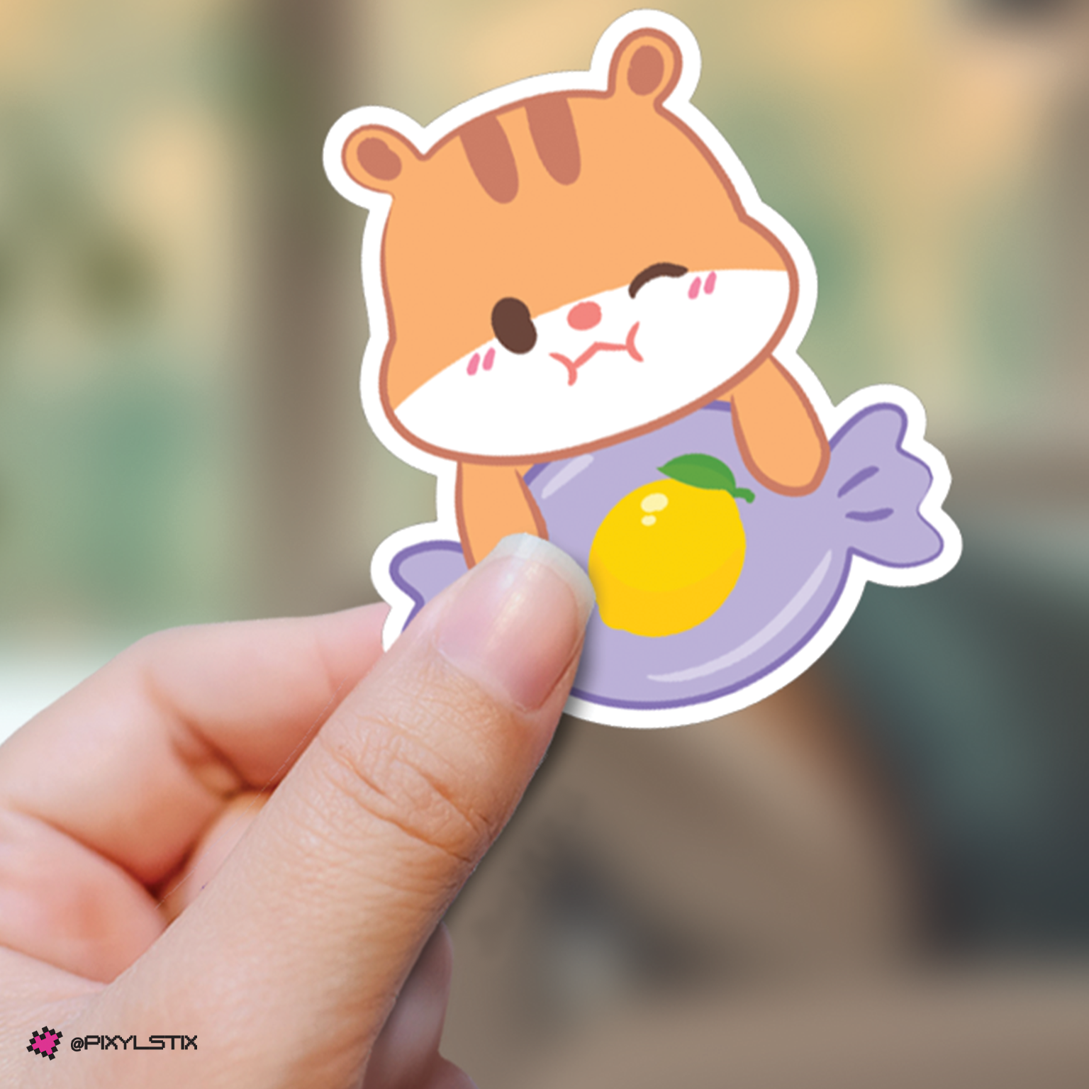 Ateez Aniteez 'Lemon Drop' Candy Sticker