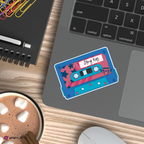 Stray Kids 80's Inspired Cassette Sticker