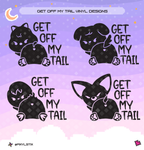 Stray Kids Skzoo 'Get Off My Tail' Vinyl Decal