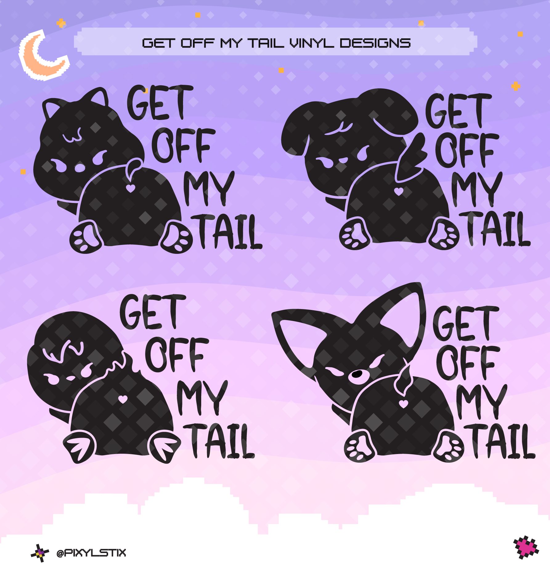 Stray Kids Skzoo 'Get Off My Tail' Vinyl Decal
