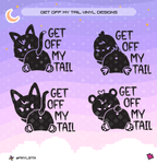 Ateez Aniteez 'Get Off My Tail' Vinyl Decal