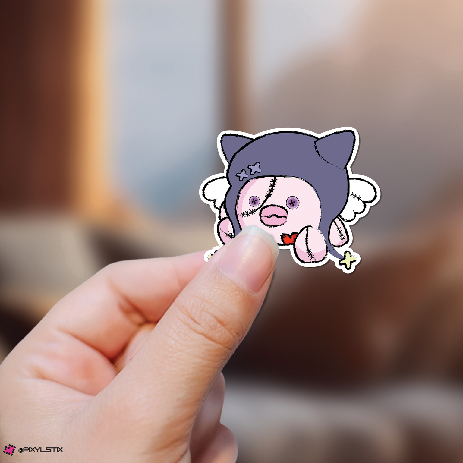 Xdinary Heroes Monsters Voodoo Doll Stickers
