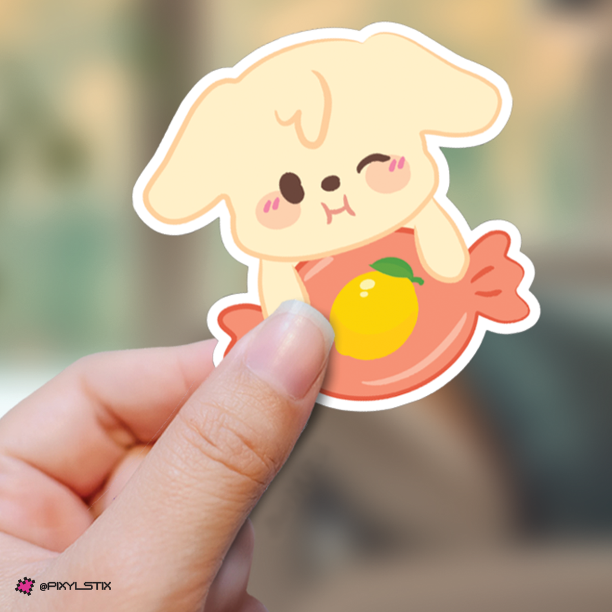 Ateez Aniteez 'Lemon Drop' Candy Sticker