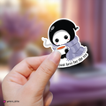 Grim Reaper 'I'm Just Here For The Tea' Sticker