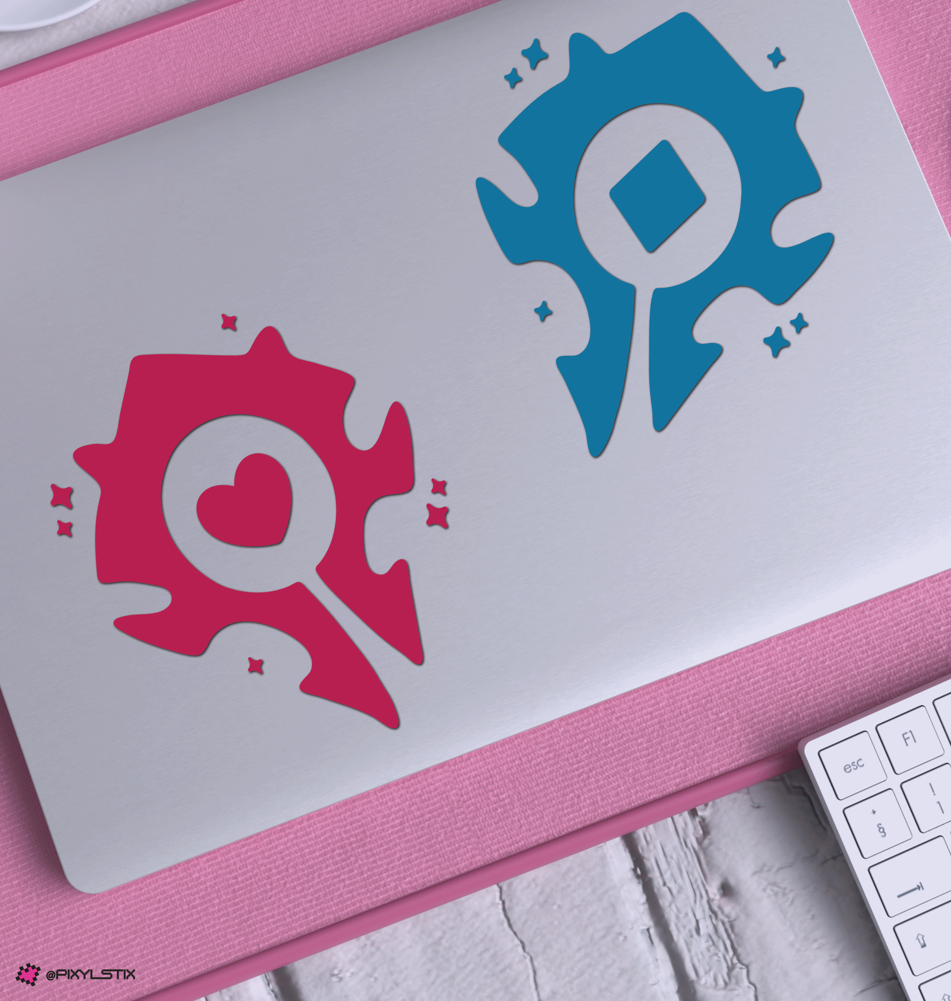 World of Warcraft Horde and Class Vinyl Decals