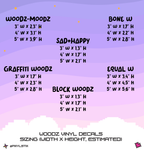 WOODZ Cho Seungyoun Vinyl Decals