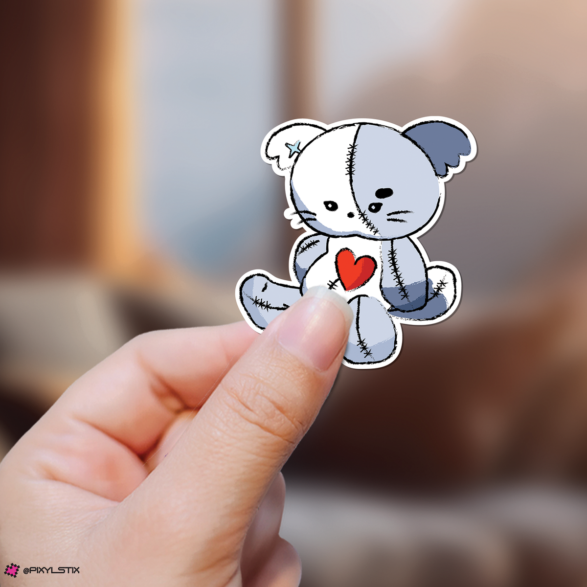 Xdinary Heroes Monsters Voodoo Doll Stickers