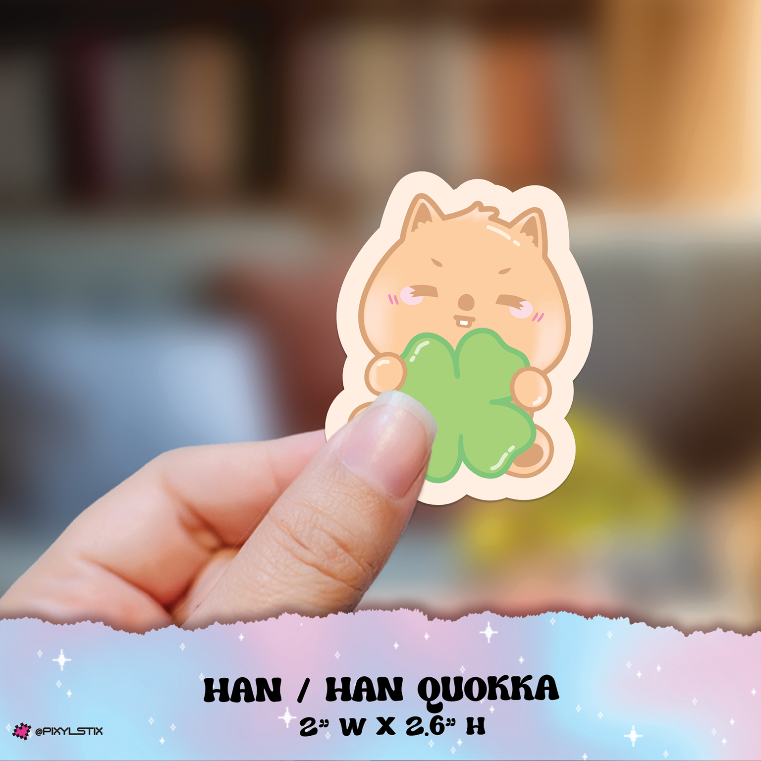 Stray Kids Skzoo Clover Sticker