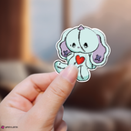 Xdinary Heroes Monsters Voodoo Doll Stickers
