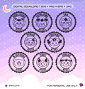 Ateez Mighteez Stamp Vector Files