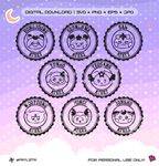 Ateez Mighteez Stamp Vector Files