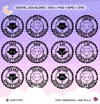 Xdinary Heroes Bat Stamp Vector Files