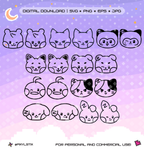Zerobaseone Zeroni Face Expressions Vector Files