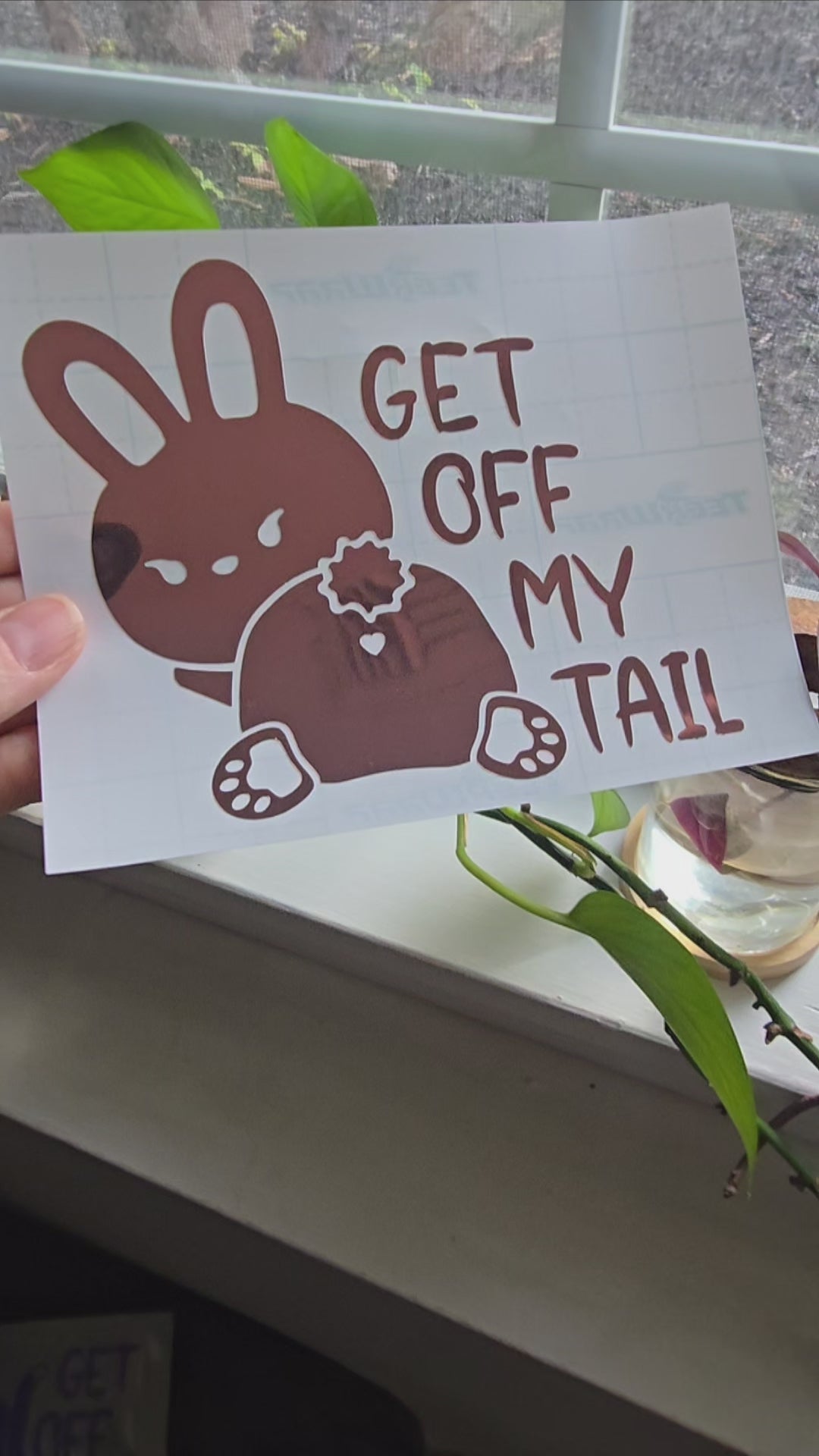 Stray Kids Skzoo 'Get Off My Tail' Vinyl Decal
