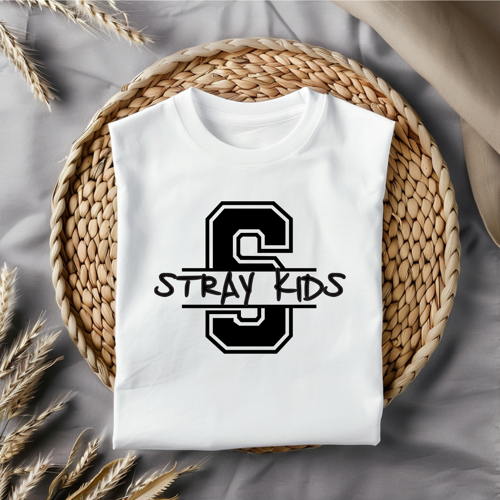 Stray Kids Varsity Monogram Vector Files
